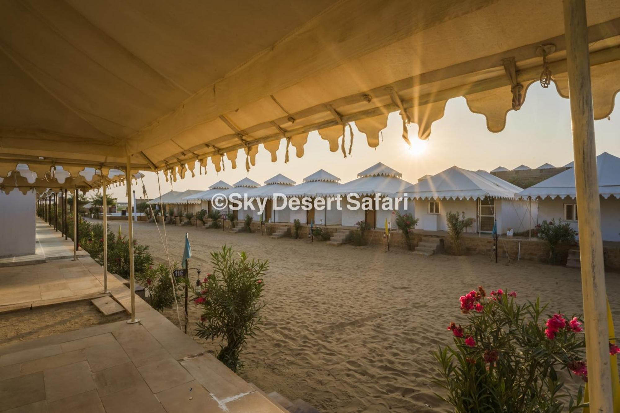 Sky Desert Safari Camp Джайсалмер Екстериор снимка