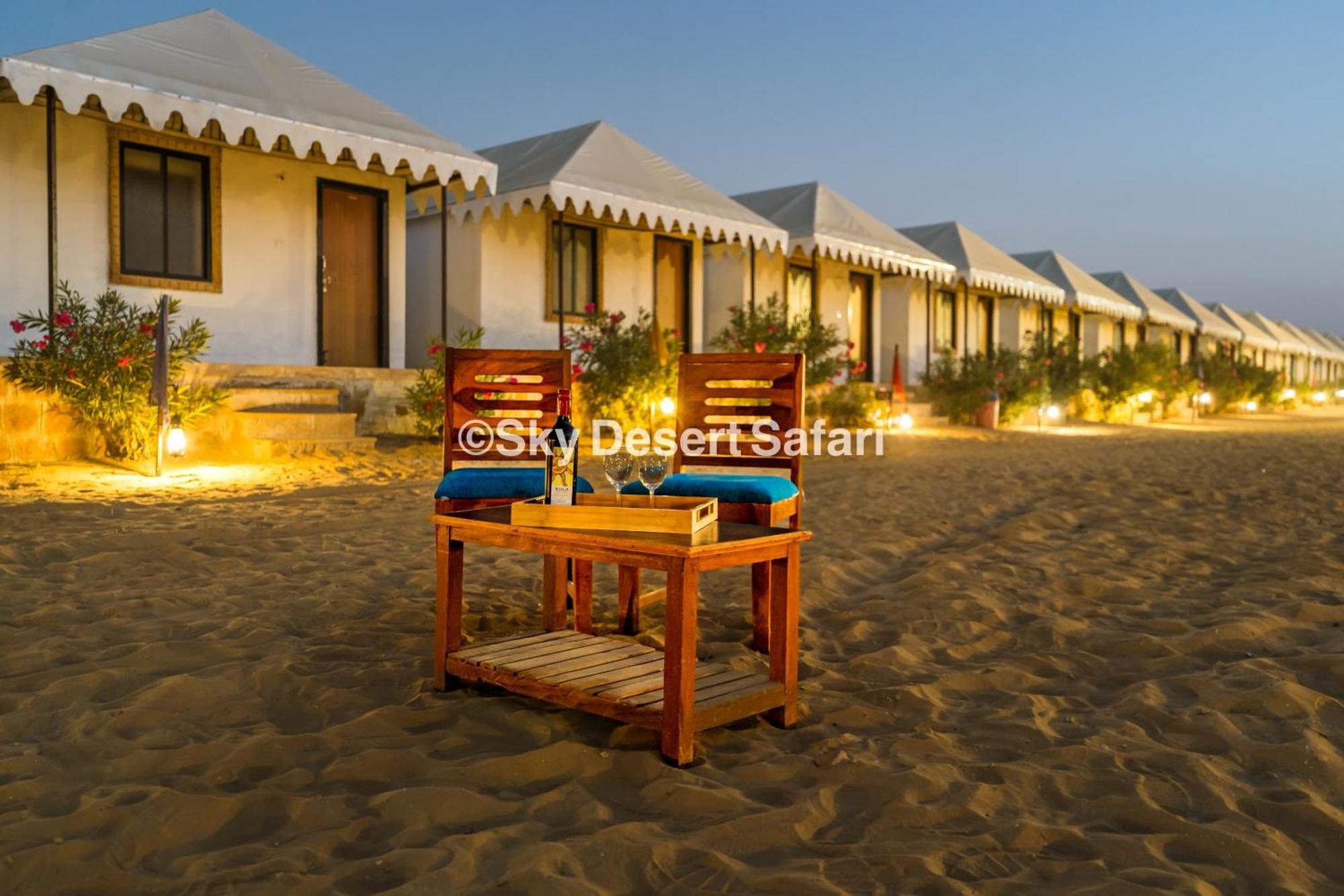 Sky Desert Safari Camp Джайсалмер Екстериор снимка